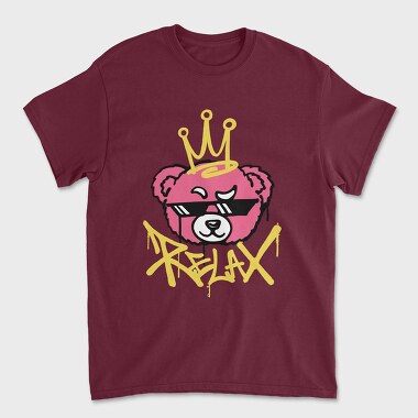 Relax Teddy, Tricou Barbati (Unisex)