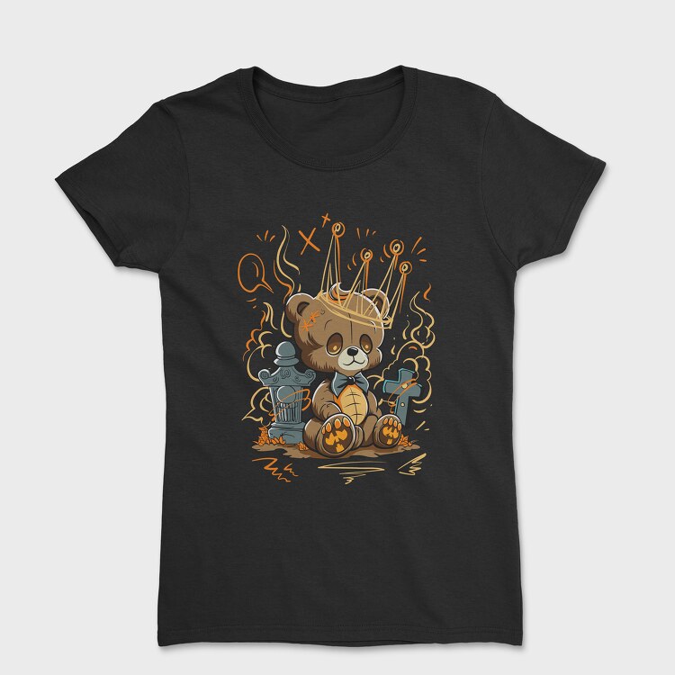 Teddy Bear Cartoon, Tricou Femei