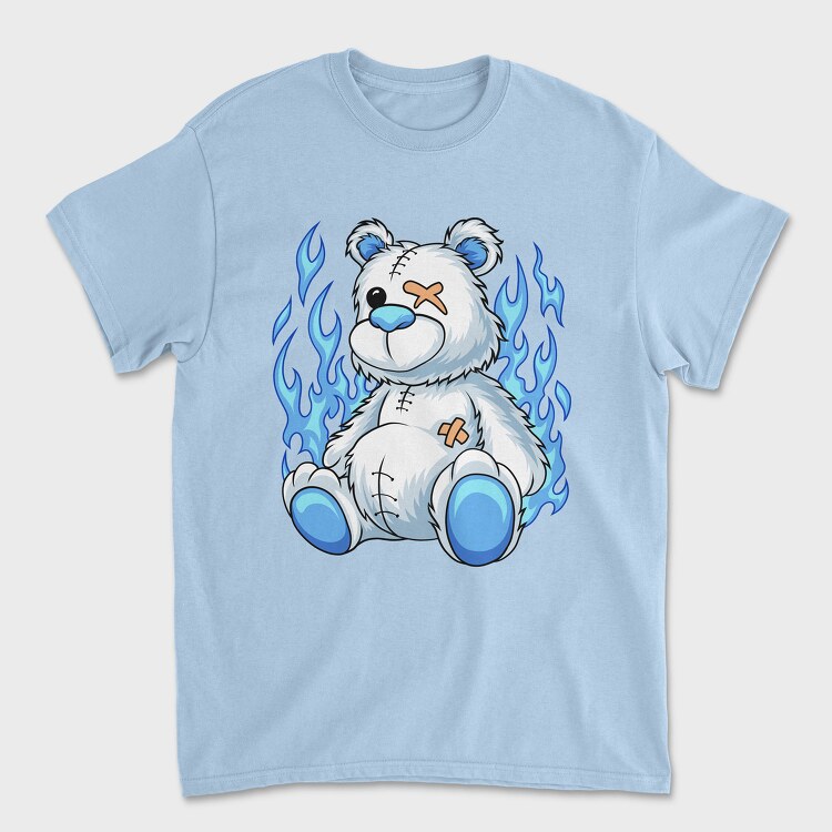 White Teddy Bear, Tricou Barbati (Unisex)