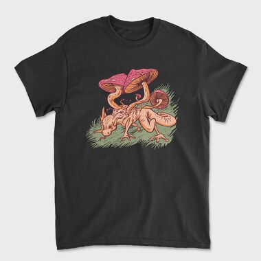 Mushroom Dragon, Tricou Barbati (Unisex)
