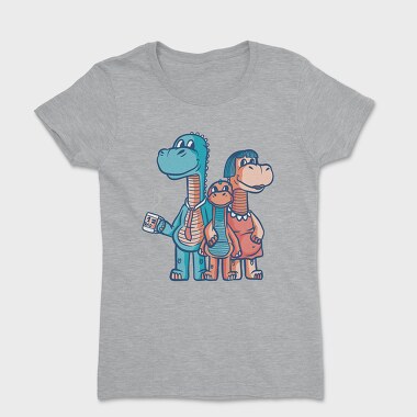 Tricou Femei, Dinosaur Family