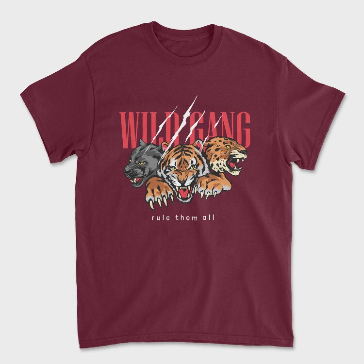 Wild Cats Gang, Tricou Barbati (Unisex)