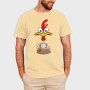 Funny Chicken, Tricou Barbati (Unisex)