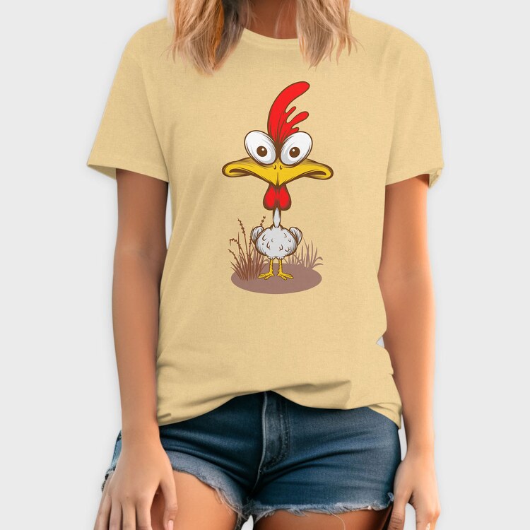 Funny Chicken, Tricou Barbati (Unisex)