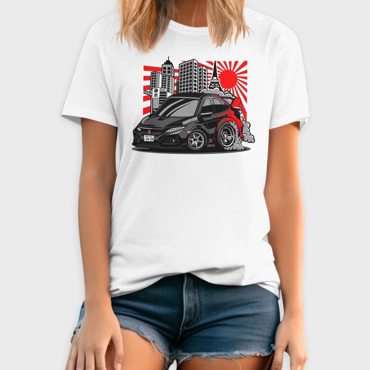 Civic FK8, Tricou Barbati (Unisex)