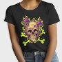 Psychedelic Skull Fungi, Tricou Femei