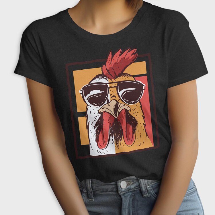 Chicken Glasses, Tricou Femei