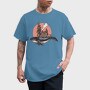 Whale Cabin Smoke, Tricou Barbati (Unisex)