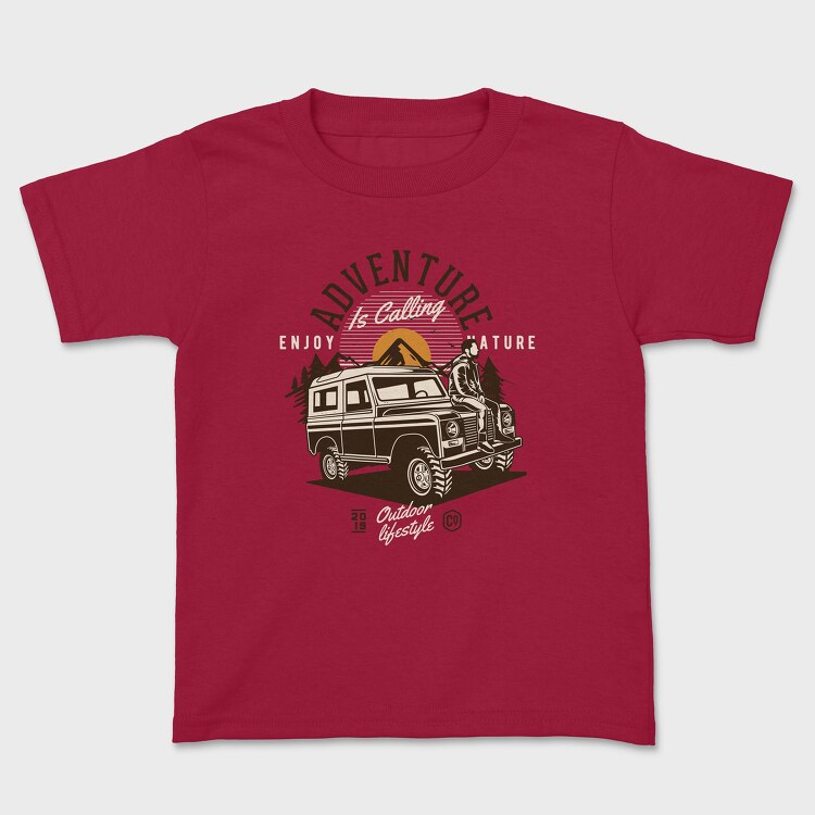 Adenture Offroad Enjoy Nature, Tricou Copii