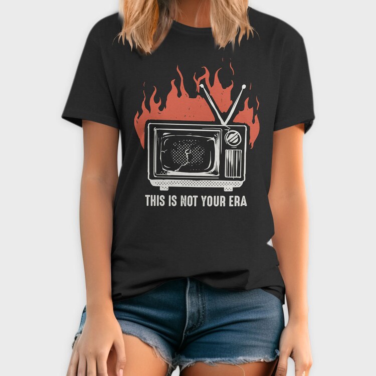 Burning Tv Era, Tricou Barbati (Unisex)