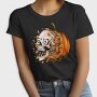 Pumpkin Skull Feast, Tricou Femei