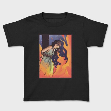 Tricou Copii, Burning Witch Cigarrette