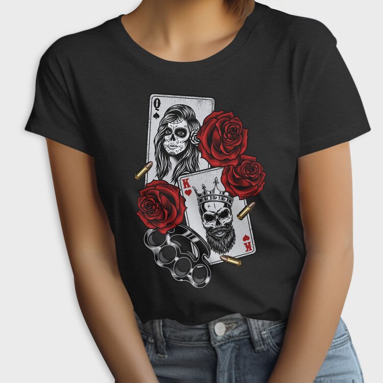 Queen Of Hearts, Tricou Femei