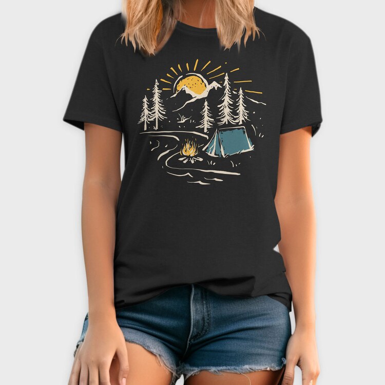Campfire Dreams, Tricou Barbati (Unisex)