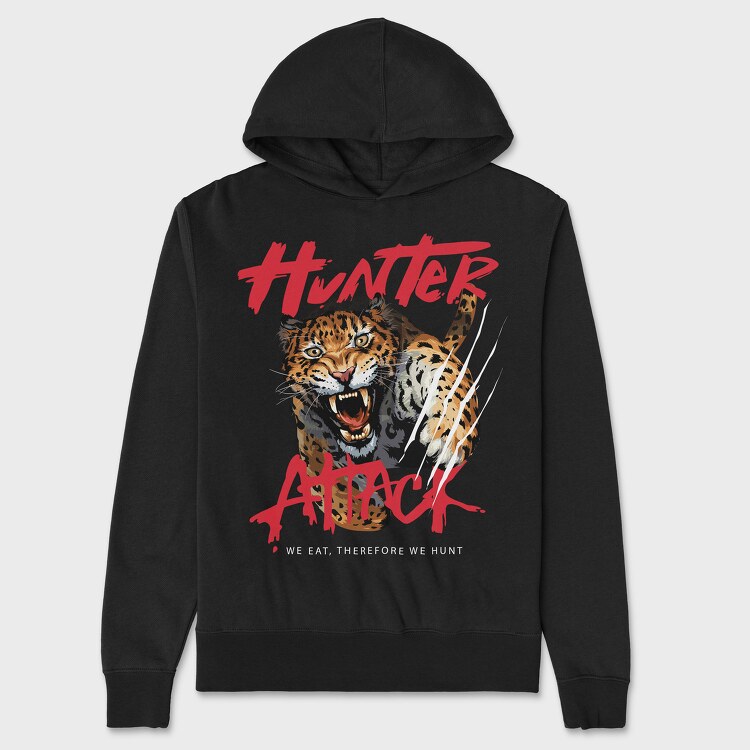 Hunter Attack, Hanorac Oversize Barbati (Unisex)