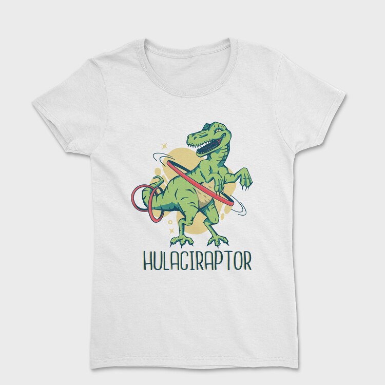 Velociraptor Hula Hoop, Tricou Femei