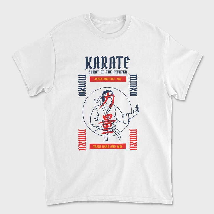 Karate, Tricou Barbati (Unisex)