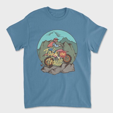 Off Road Moto, Tricou Barbati (Unisex)
