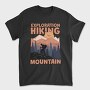 Exploration Hiking Mountain, Tricou Barbati (Unisex)
