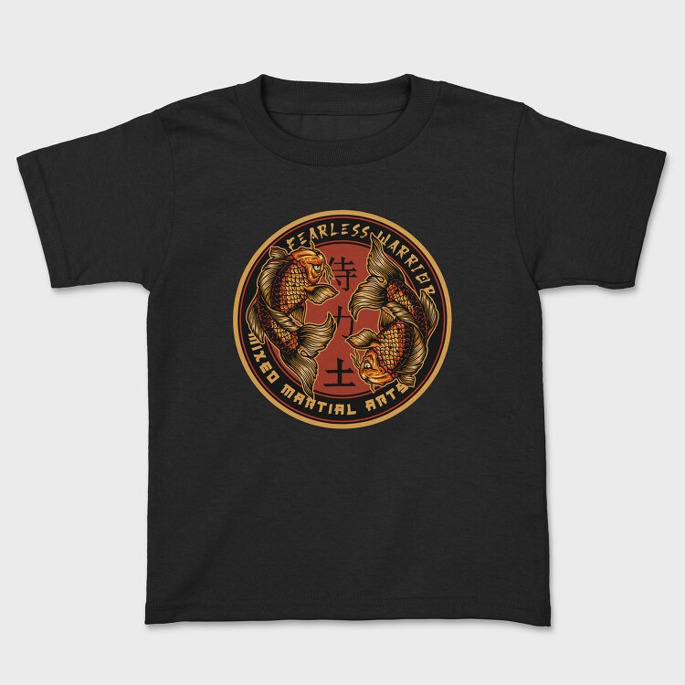 Fearless Warrior Koi, Tricou Copii