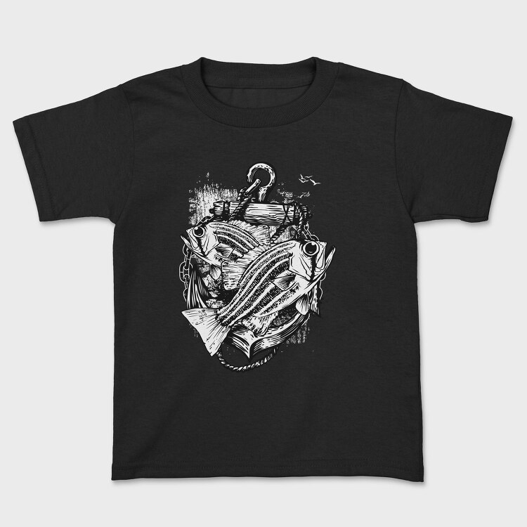 Fishing Anchor Fish, Tricou Copii