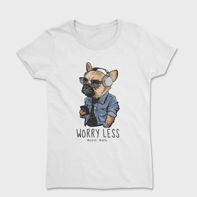 Frenchie Tunes, Tricou Femei