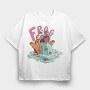 Frogsplash Froggy, Tricou Oversize Barbati (Unisex)