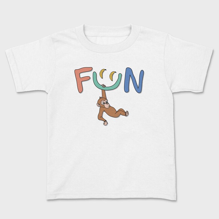Fun Monkey Bananas, Tricou Copii