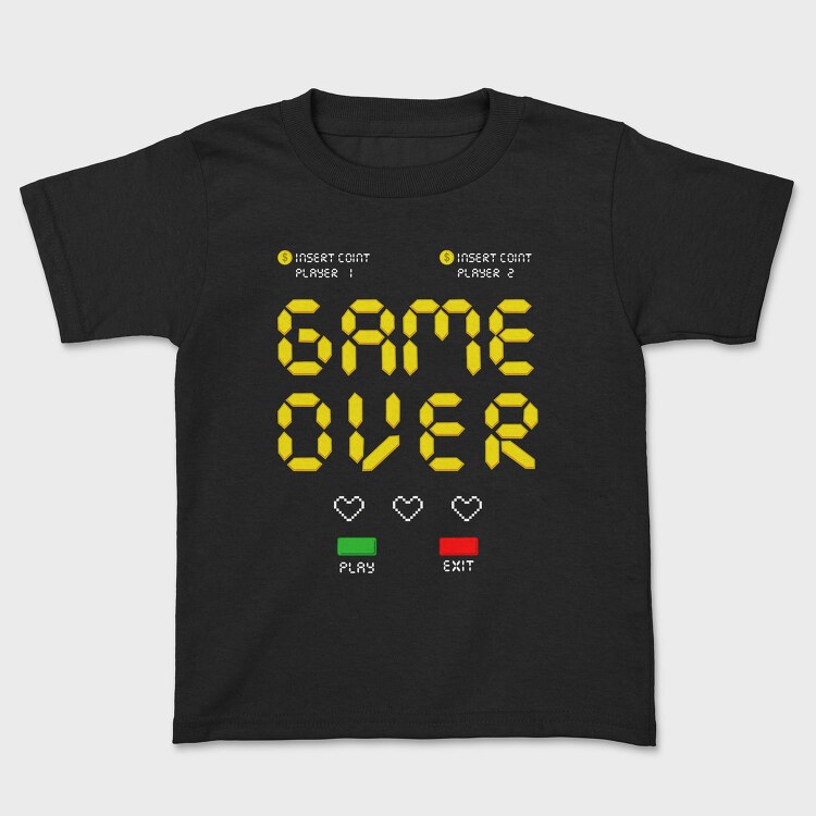 Game Over Cash, Tricou Copii