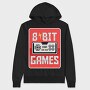 8 Bit Gaming Nostalgia, Hanorac Oversize Barbati (Unisex)