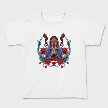 Blindfolded Beauty, Tricou Copii