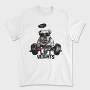 Bulldog Weight Lifter, Tricou Barbati (Unisex)