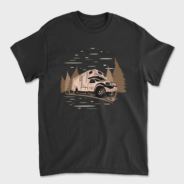 Camper Road Trip, Tricou Barbati (Unisex)