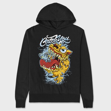 Catch Me Now, Hanorac Oversize Barbati (Unisex)