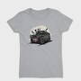Angry Hummer Teeth, Tricou Femei