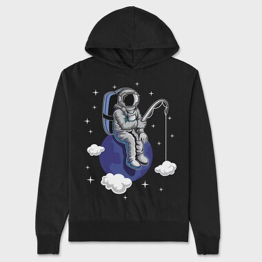 Astronaut Cloud Catcher, Hanorac Oversize Barbati (Unisex)