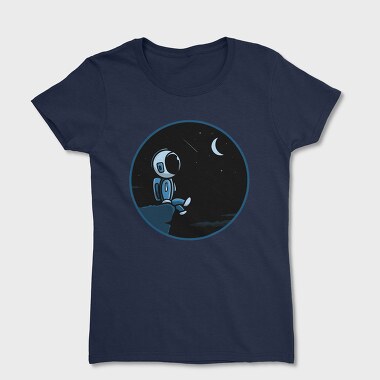 Astronaut Moon Night, Tricou Femei