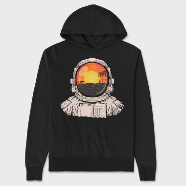 Astronaut Paradise, Hanorac Oversize Barbati (Unisex)