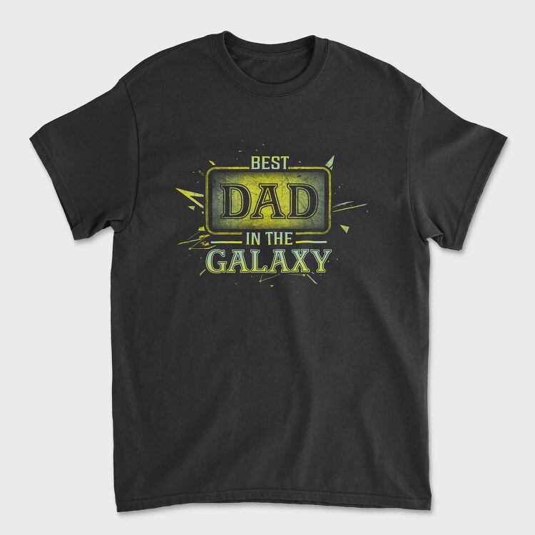 Best Dad Galaxy, Tricou Barbati (Unisex)