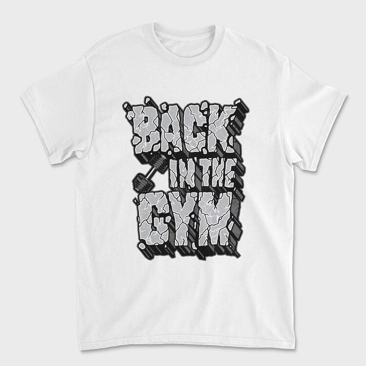 Black Gym Grind, Tricou Barbati (Unisex)