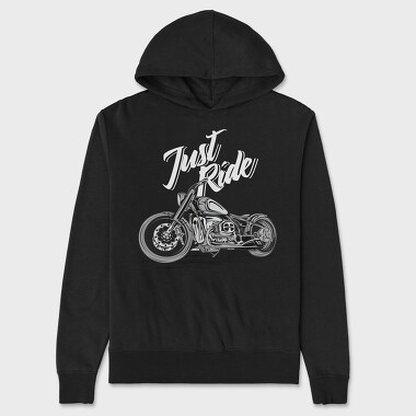 Just Ride Chopper, Hanorac Oversize Barbati (Unisex)