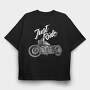 Just Ride Chopper, Tricou Oversize Barbati (Unisex)