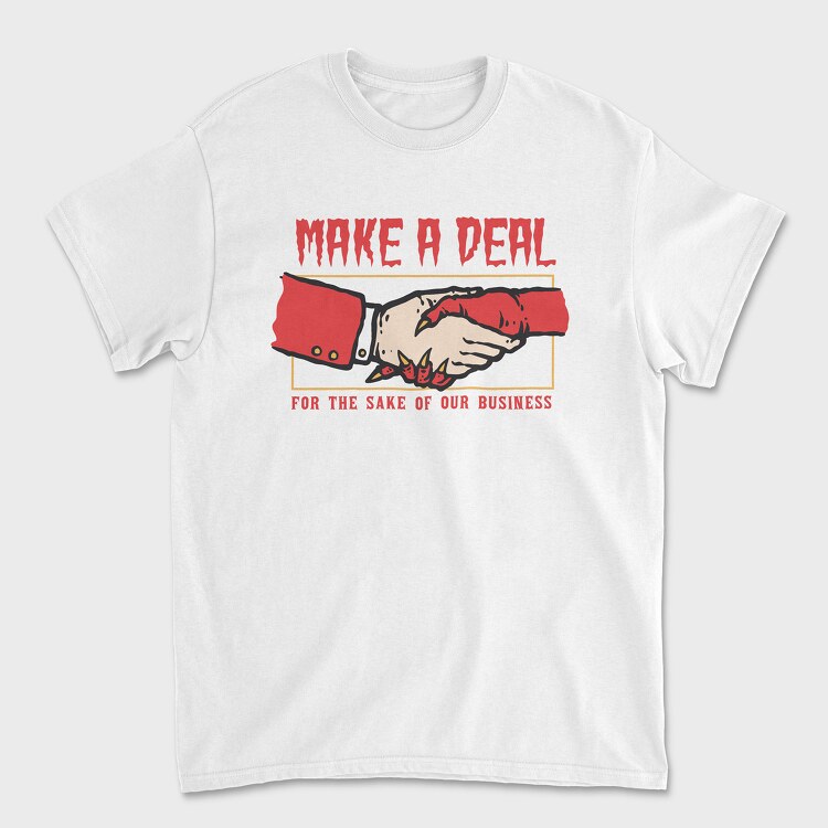 Deal With The Devil, Tricou Barbati (Unisex)
