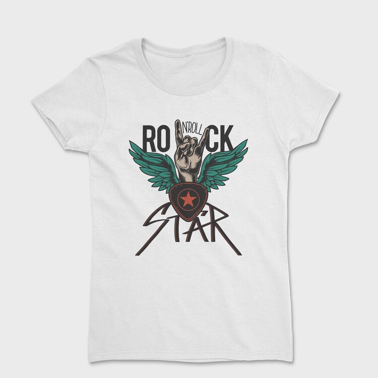 Rockstar Wings, Tricou Femei