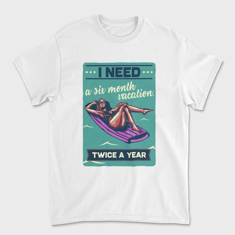 Six Month Vacation, Tricou Barbati (Unisex)