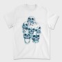 Skull Faith, Tricou Barbati (Unisex)