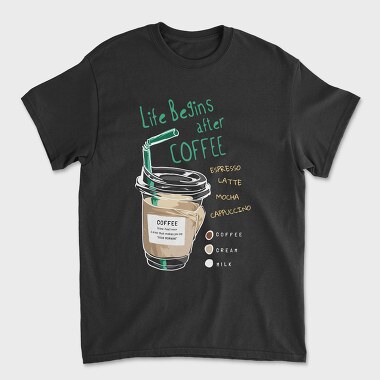 Coffee Good Morning, Tricou Barbati (Unisex)