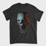 Cyberpunk Skull, Tricou Barbati (Unisex)