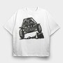 Dune Buggy Adventure, Tricou Oversize Barbati (Unisex)