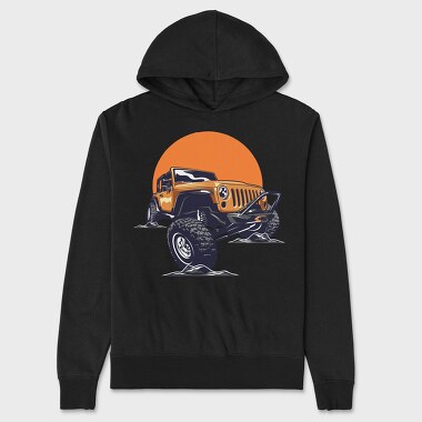 Desert Adventure, Hanorac Oversize Barbati (Unisex)